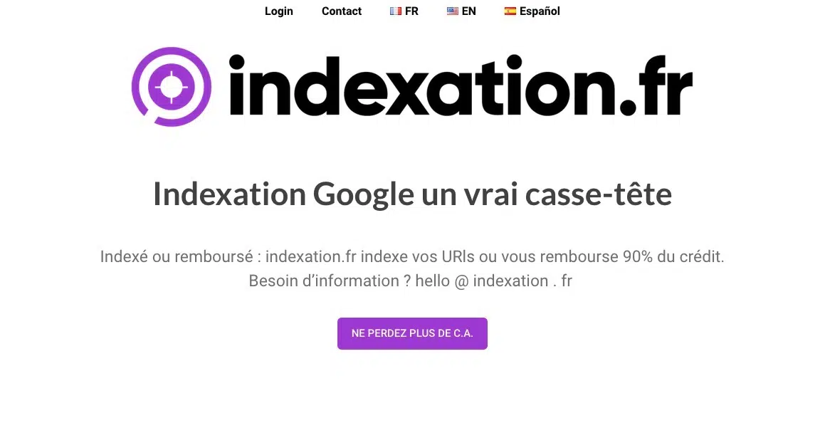 Indexation.fr, outil d'indexation en ligne