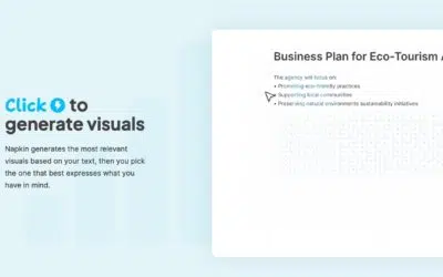 Napkin ai : Transformez facilement vos textes en visuels !!!