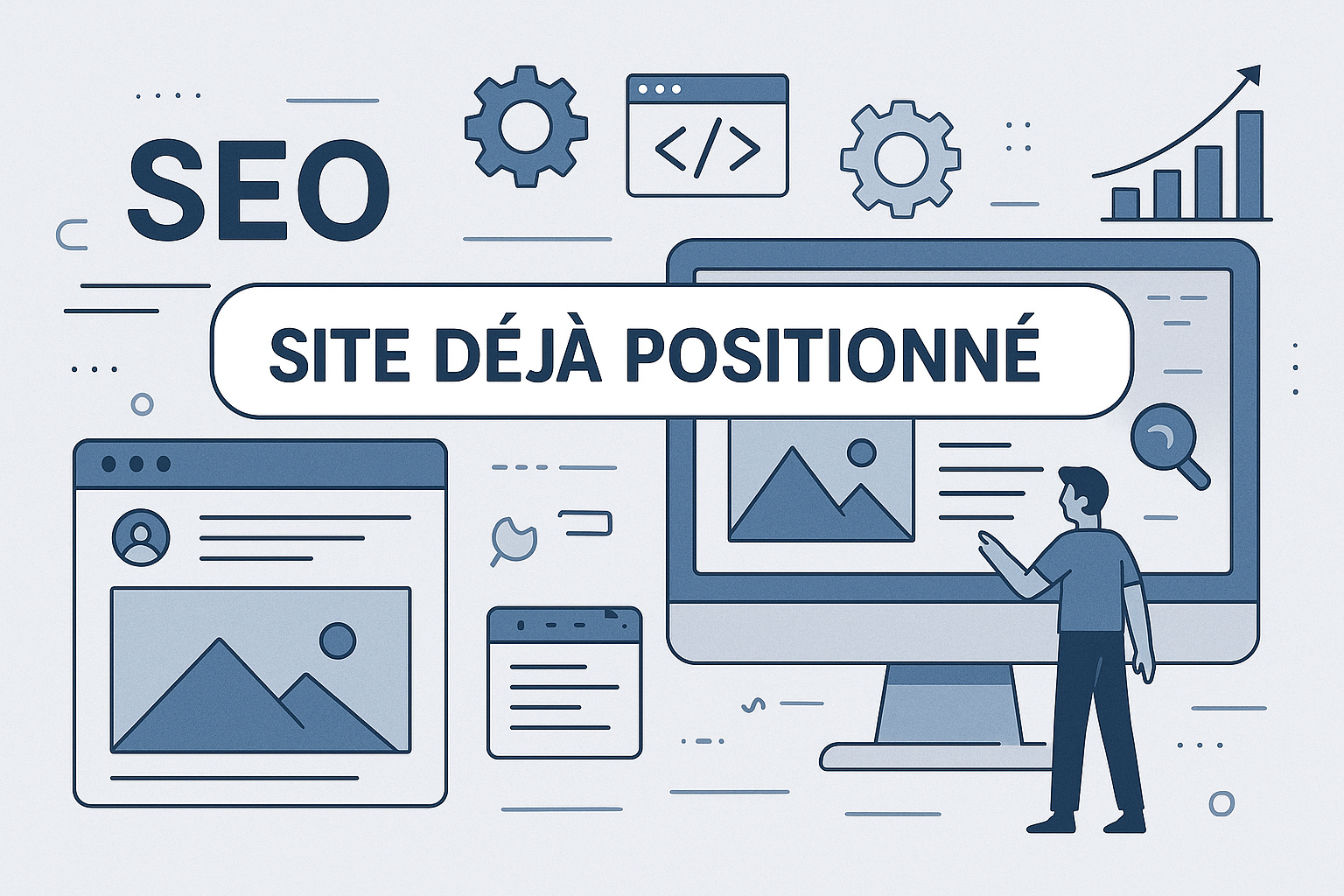 Site internet déja en première page Google