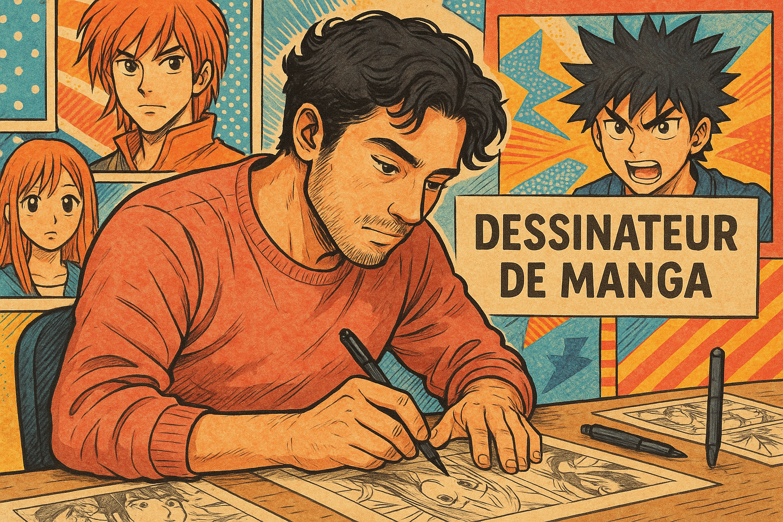 Dessinateur manga