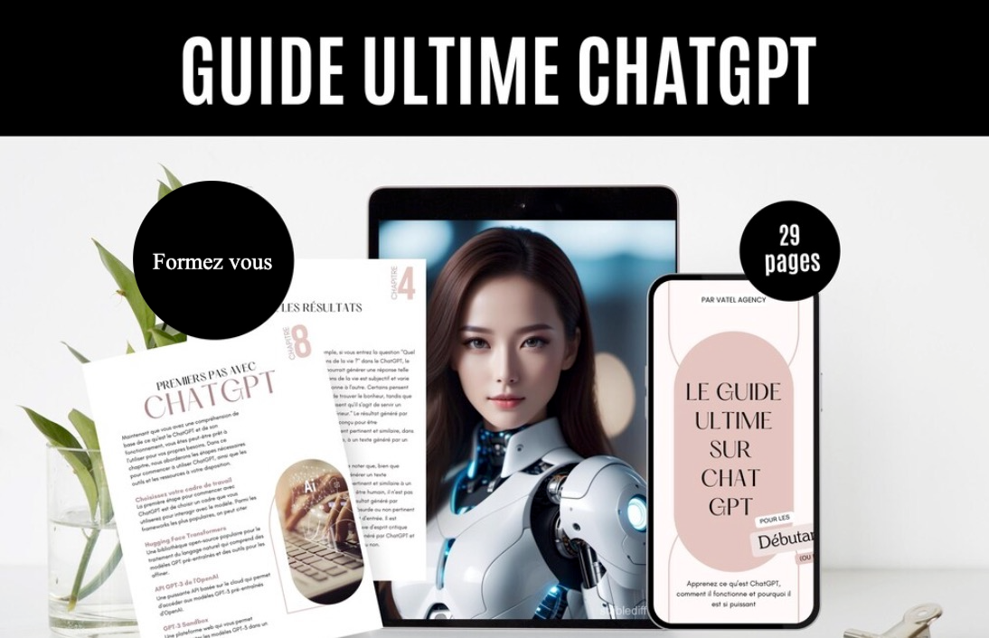 image E-book chatgpt : apprendre à utiliser l'intelligence artificielle