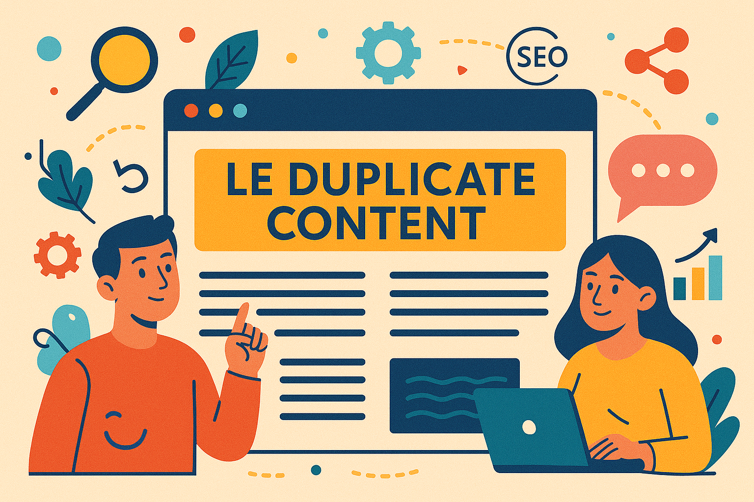 Le duplicate content ou contenu dupliqué