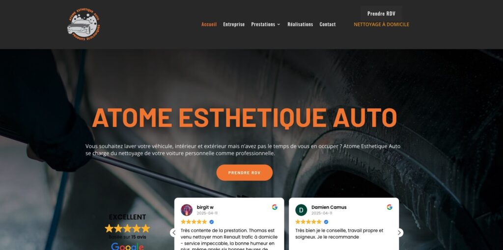Lavage auto à Aubenas : Atome Esthétique Auto