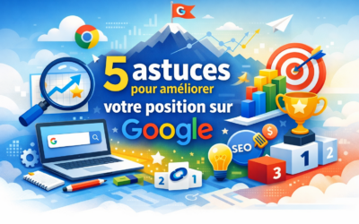 5 astuces pour améliorer votre position sur google