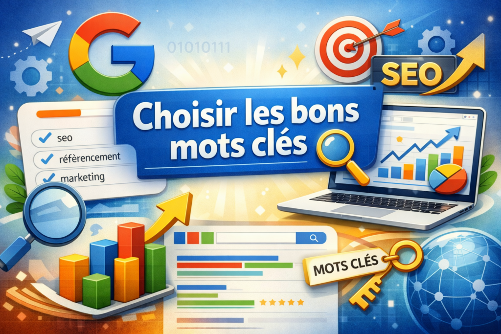 Choix des meilleurs mots clés sur Google