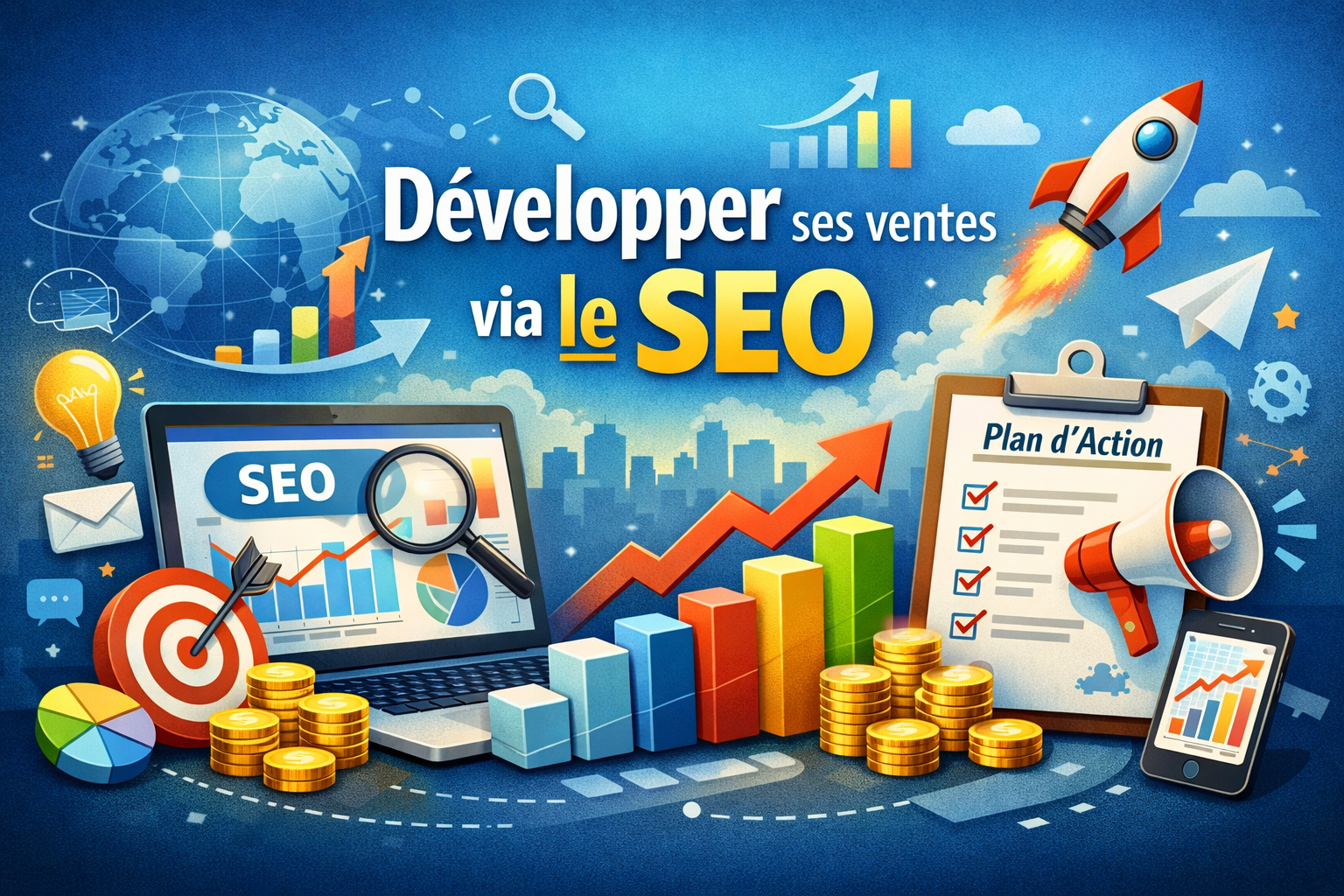 Développer ses ventes via le seo