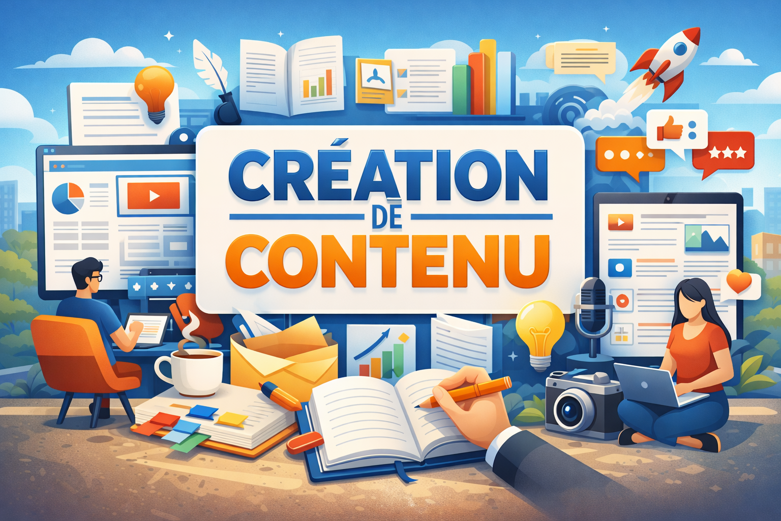 Création de contenu pour booster son seo