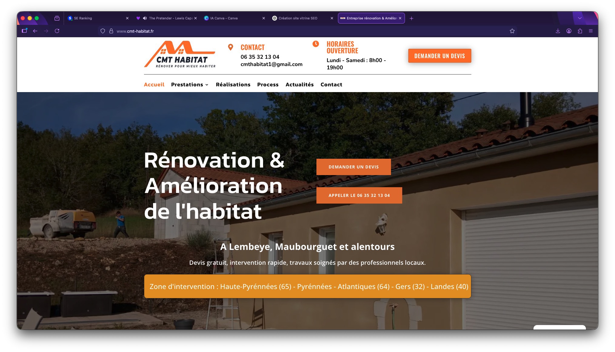 CMT Habitat - rénovation à Lembeye