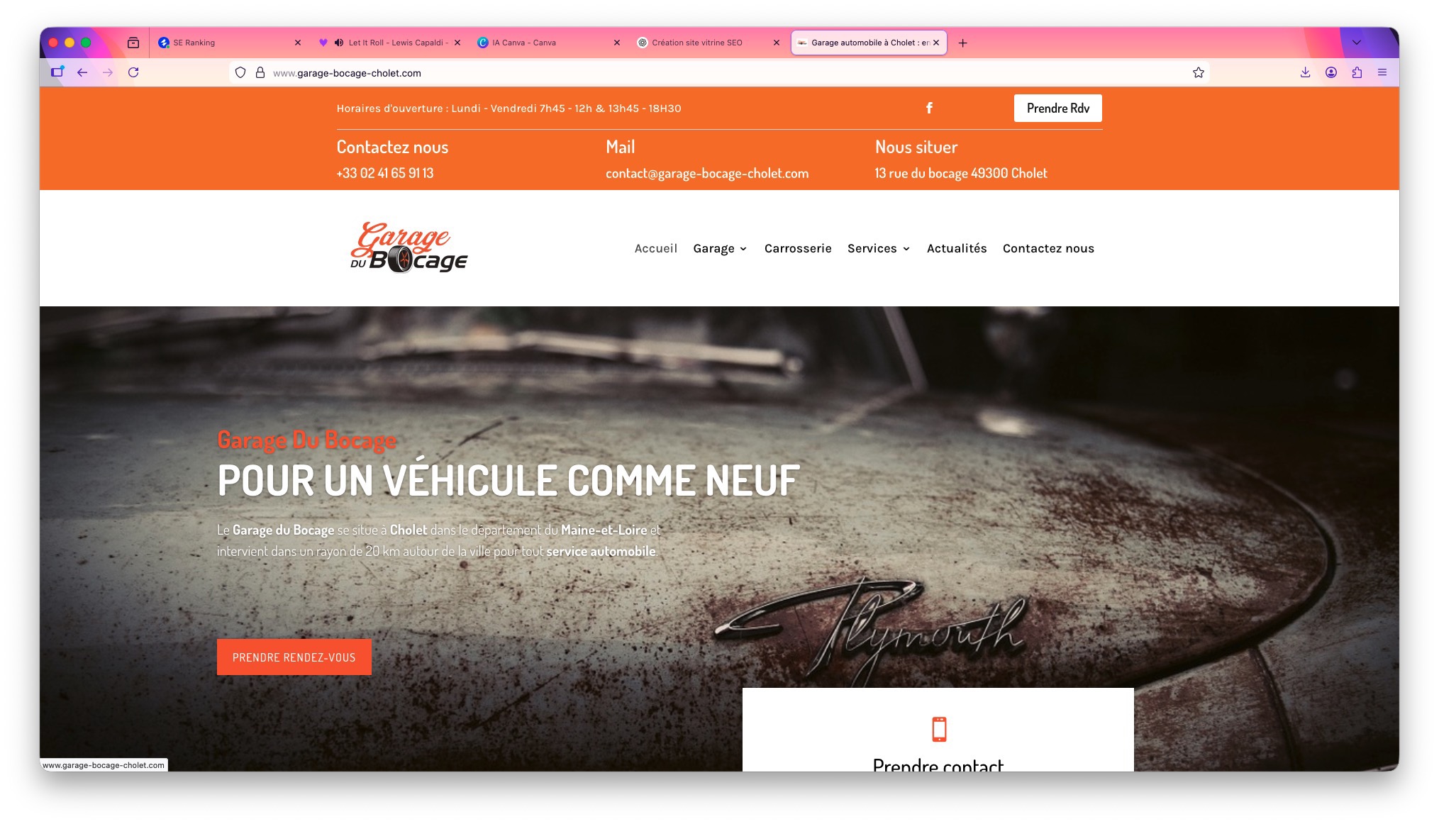 Garage du Bocage - Cholet
