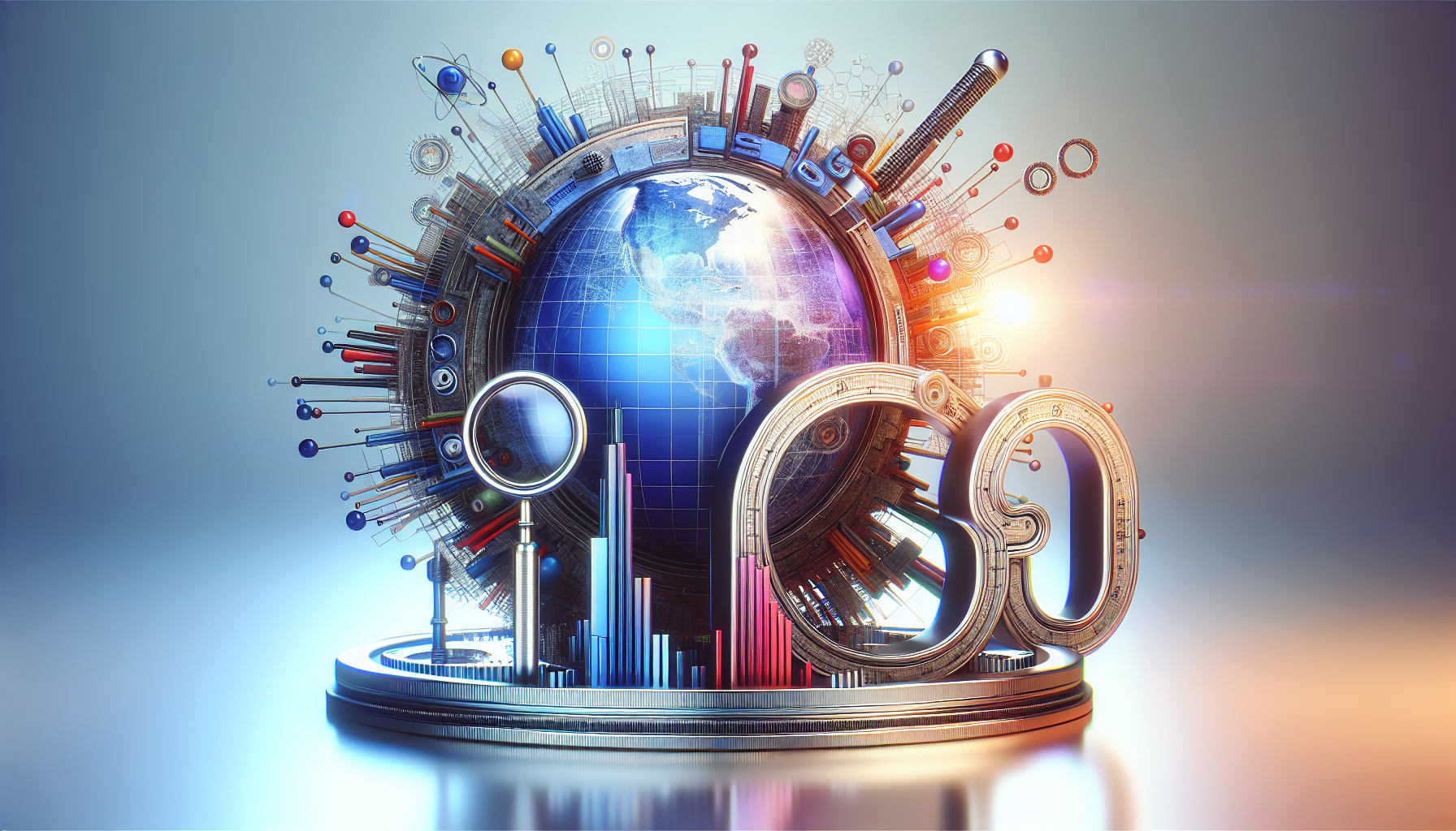 Image générée par DALL-E pour : Geo vs seo : le lexique complet pour les moteurs ia Geo vs seo : le lexique complet pour les moteurs ia