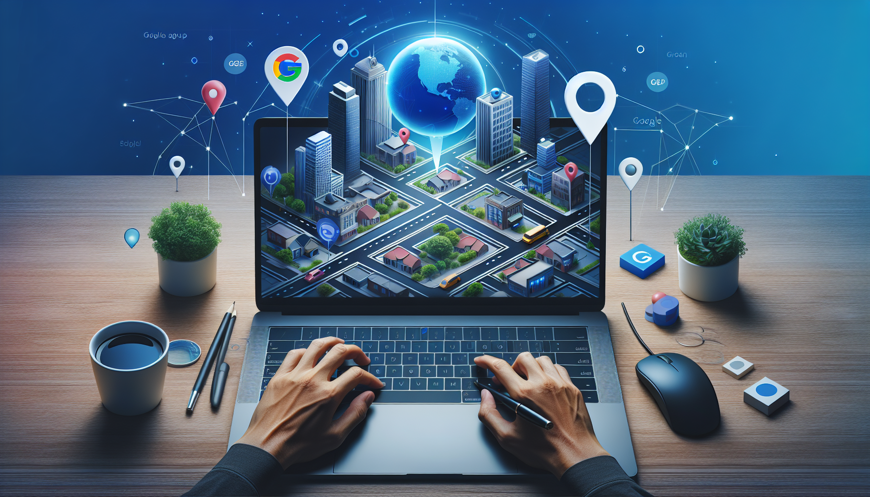 Image générée par DALL-E pour : Google maps et gemini : révolution seo local pour votre visibilité Google maps et gemini : révolution seo local pour votre visibilité