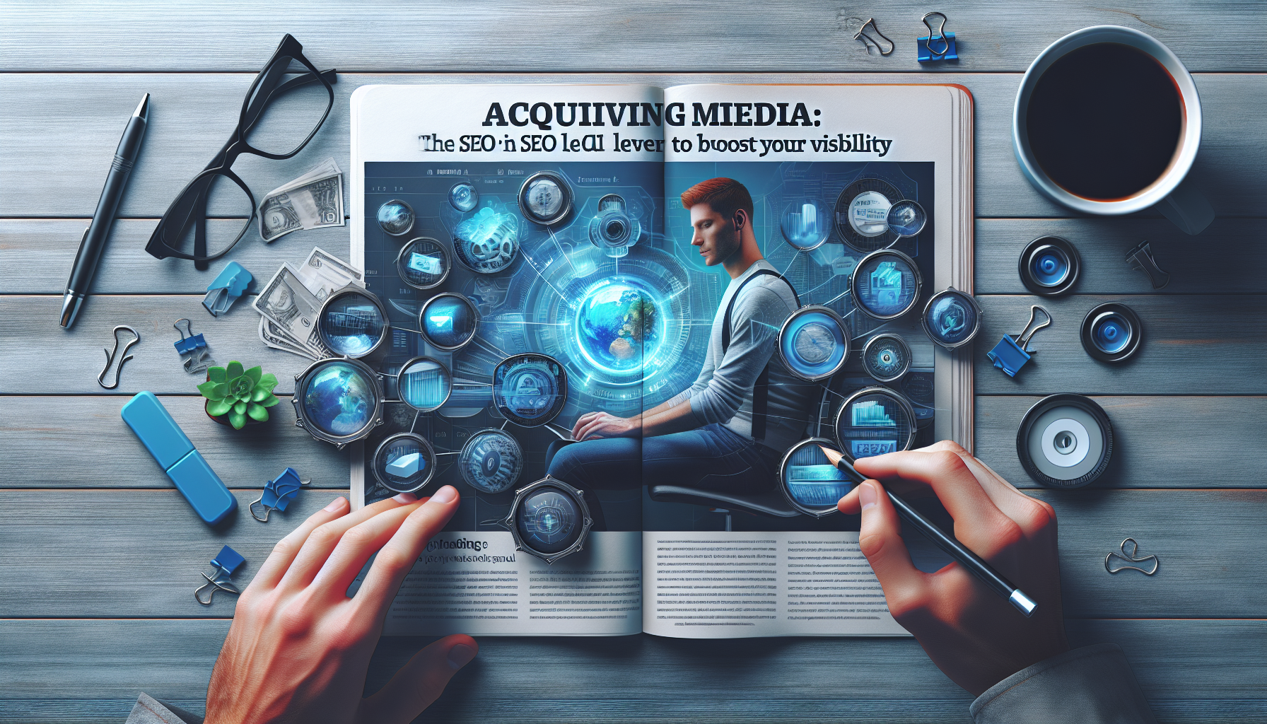 Acquisition d'un média en ligne levier SEO pour booster la visibilité d'une entreprise