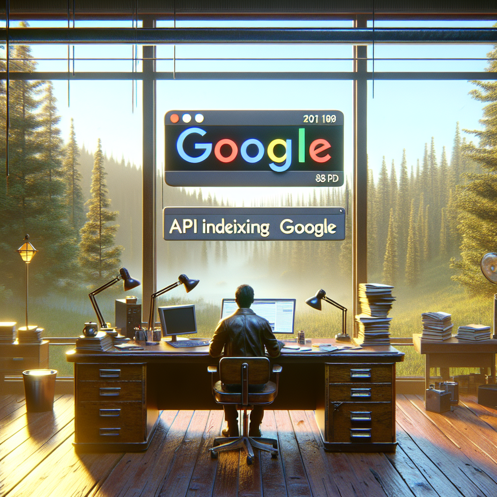 Api indexing google : forcer l'indexation en temps réel