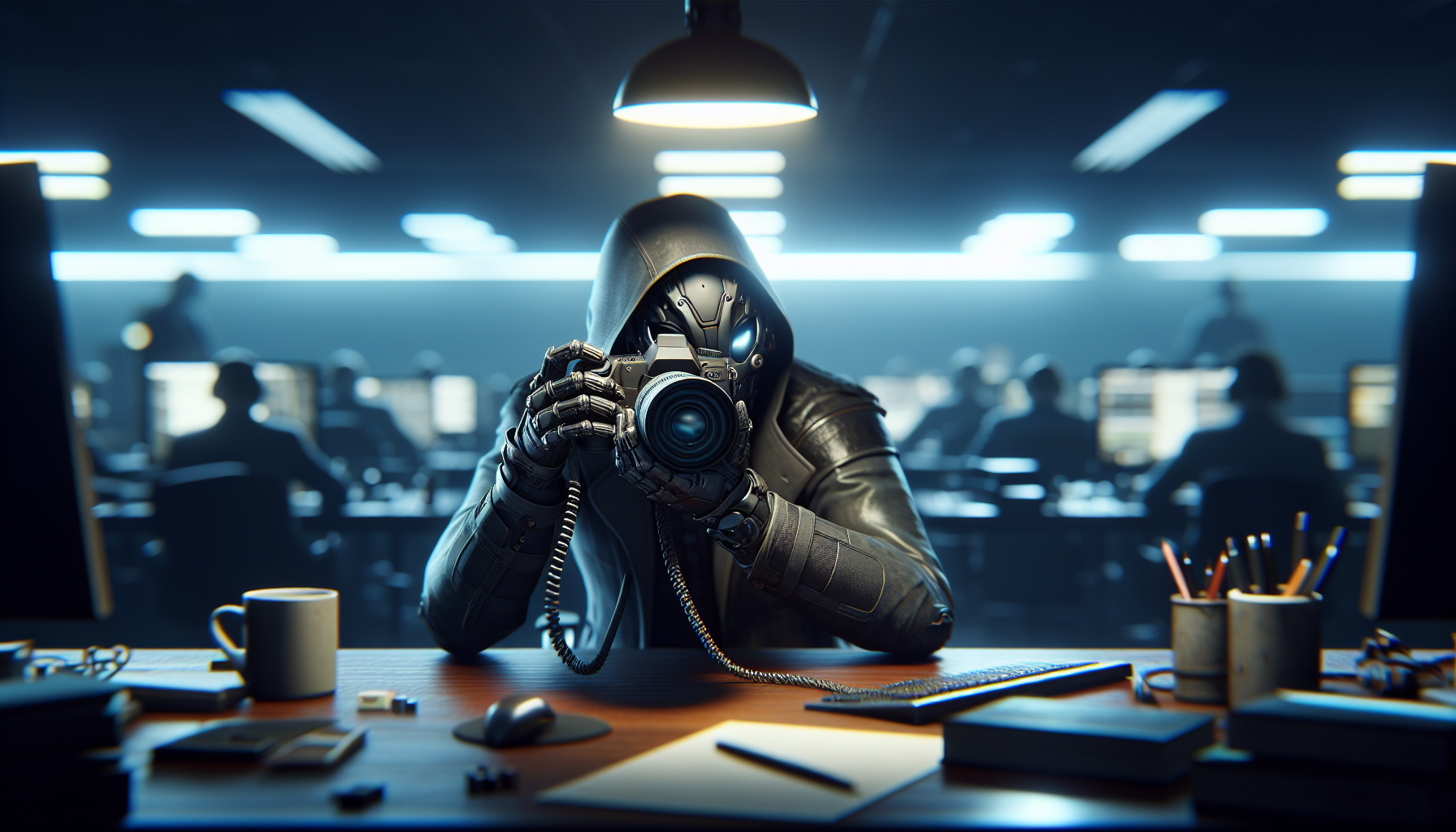 Image générée par DALL-E pour : Gamification & management humain : réduire le turnover en call center Gamification en call center pour réduire le turnover grâce au management humain et bienveillant