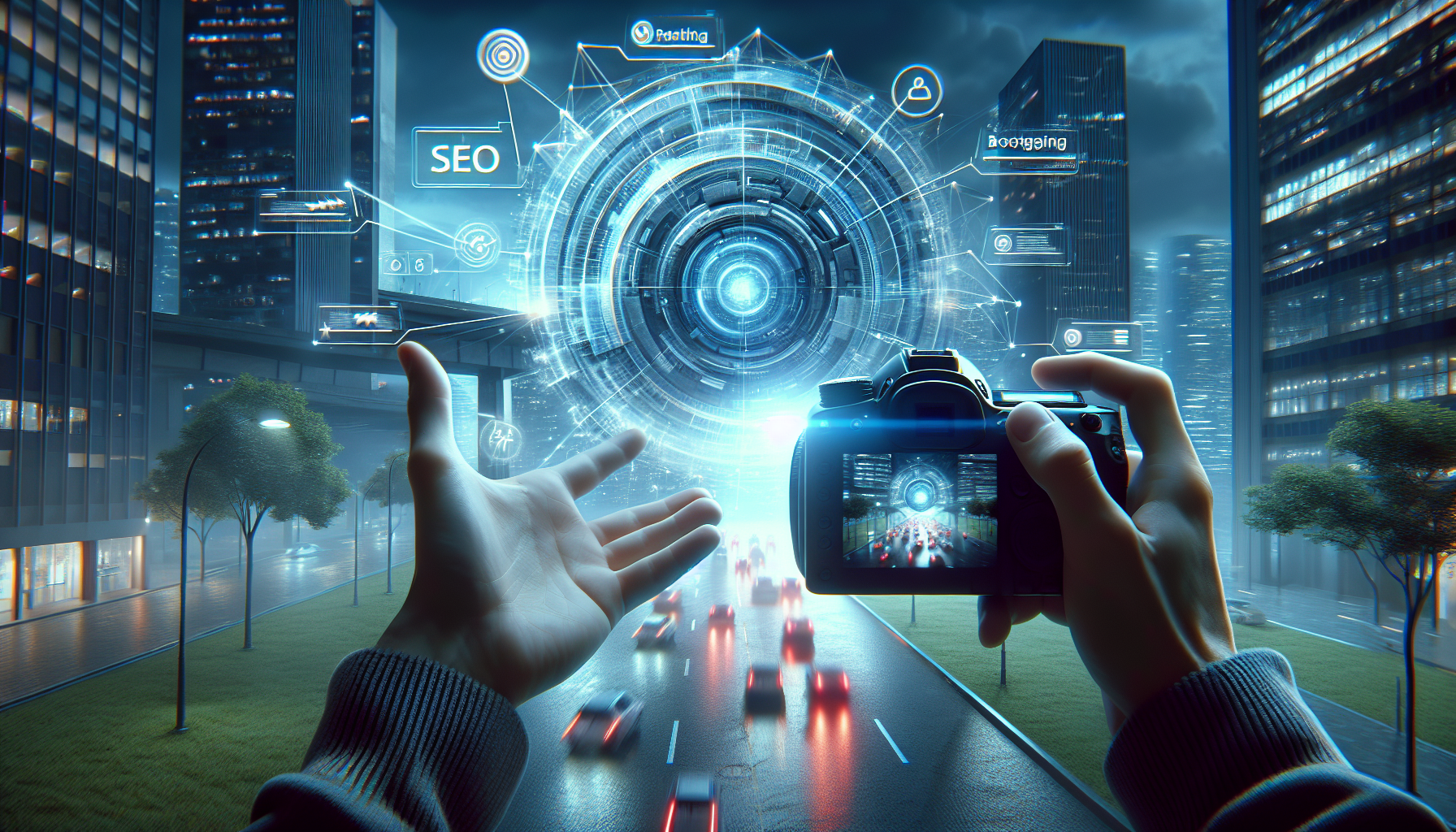 Image générée par DALL-E pour : Seo & geo : comment booster votre visibilité digitale en 2024 Stratégie SEO et GEO pour booster la visibilité digitale en 2024