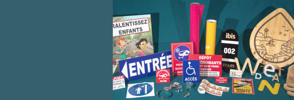Panneaux signalétiques en France